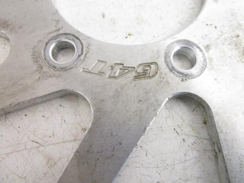 1996-2003 Kawasaki ZX 7R Ninja used Aluminum Rear Sprocket 63